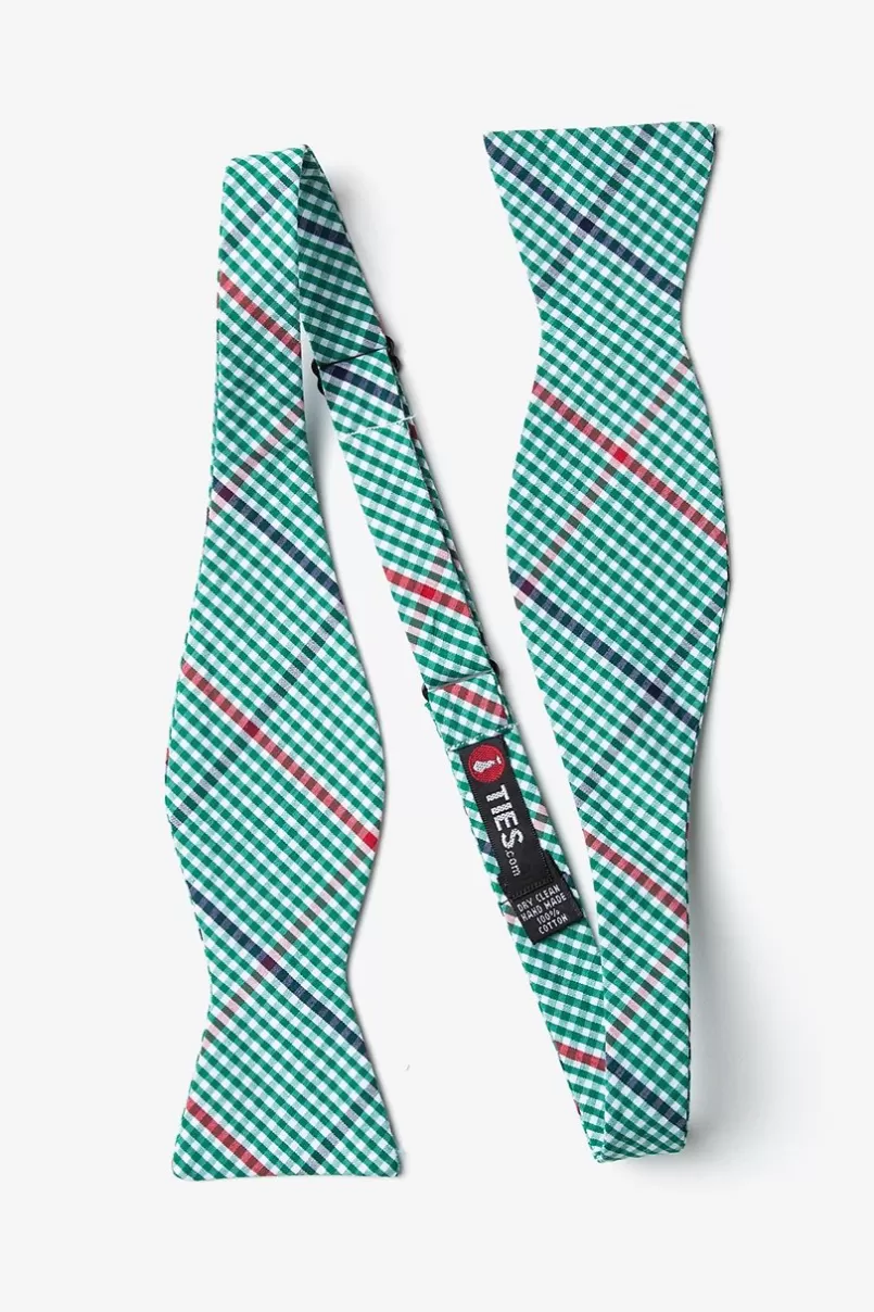 Ties Douglas Self-Tie Bow Tie Green Online