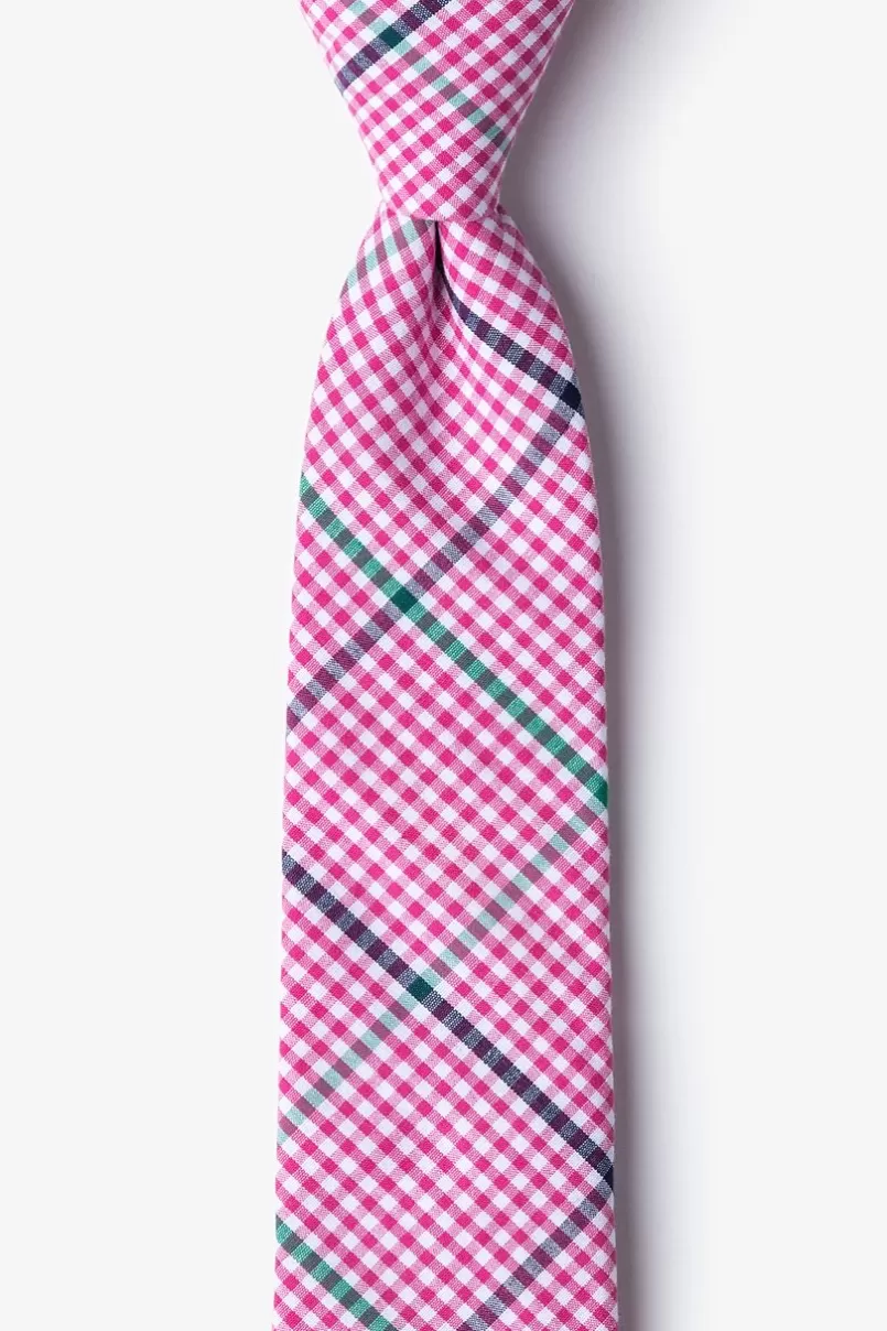 Ties Douglas Skinny Tie Pink Shop