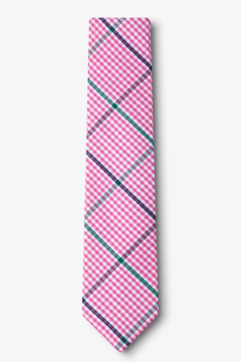 Ties Douglas Skinny Tie Pink Shop