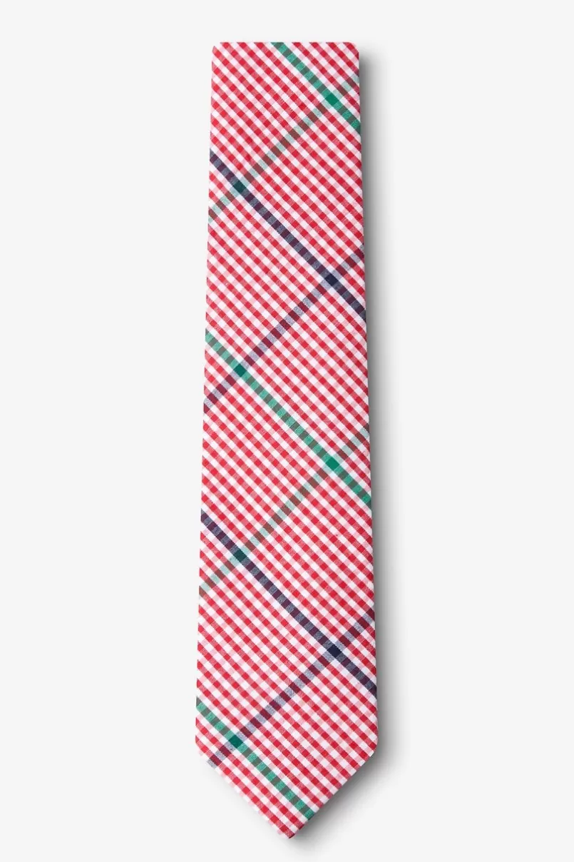 Ties Douglas Skinny Tie Red Hot