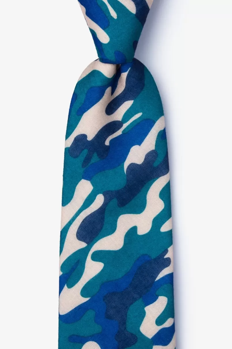 Ties Drones Teal Tie New