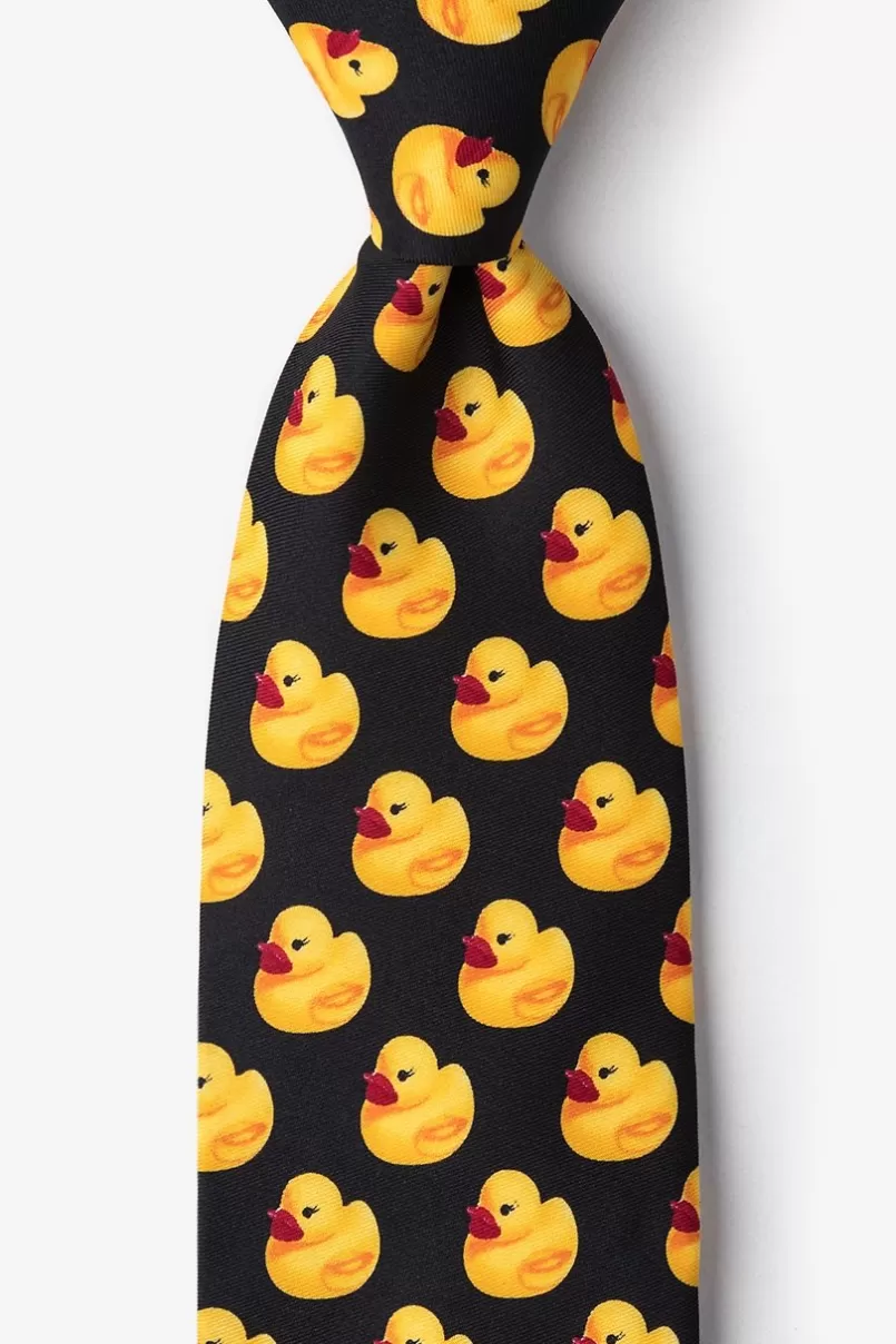 Ties Ducks Black Tie Store