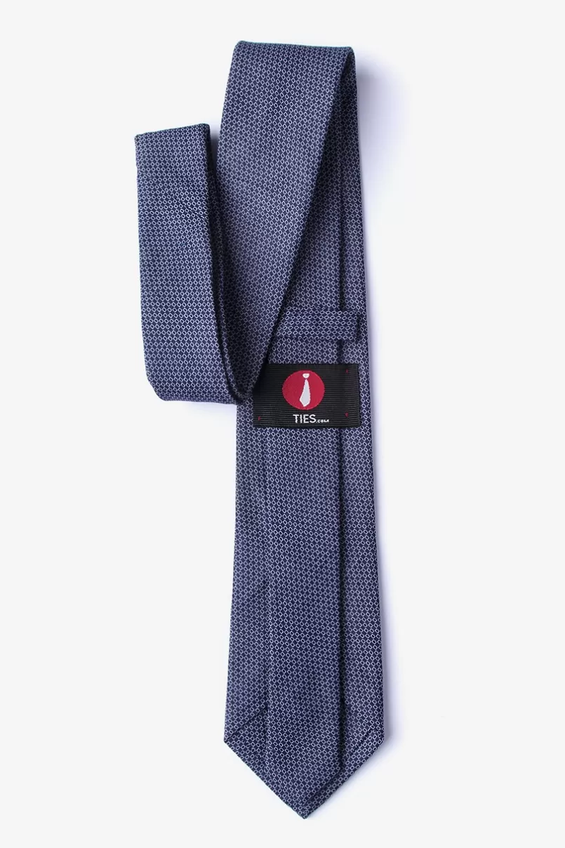 Ties Dudley Navy Blue Tie Shop