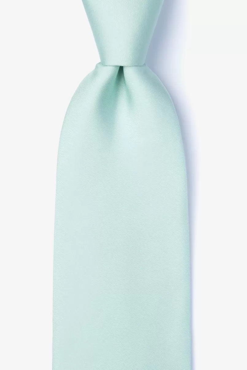 Ties Dusty Mint Extra Long Tie DustyMint Flash Sale