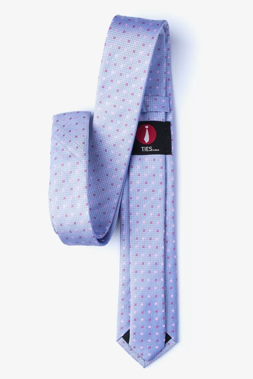 Ties Eagle Skinny Tie Blue Fashion