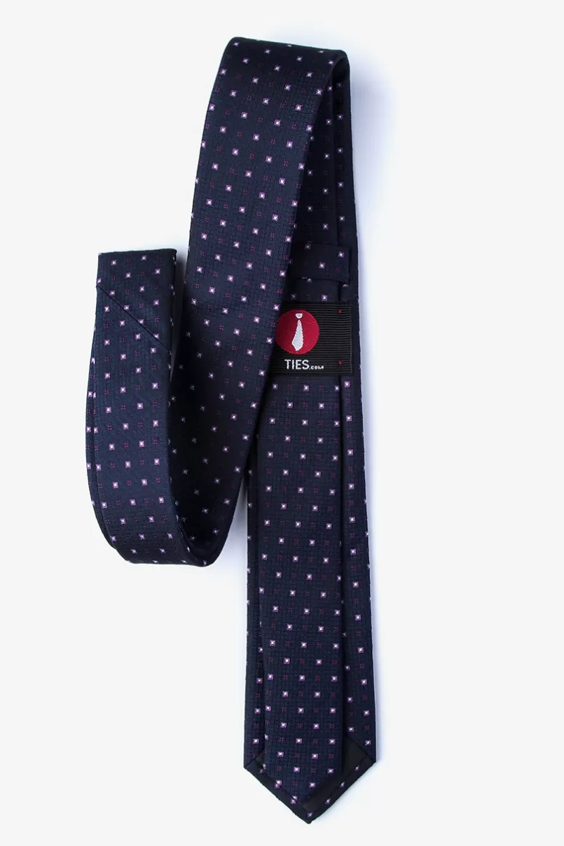 Ties Eagle Navy Blue Skinny Tie NavyBlue Flash Sale
