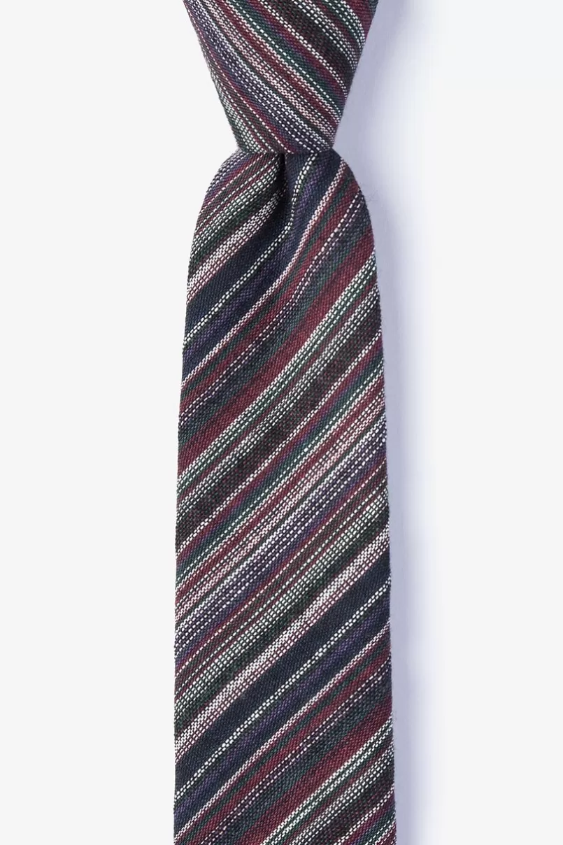 Ties Eastlake Skinny Tie Black Shop