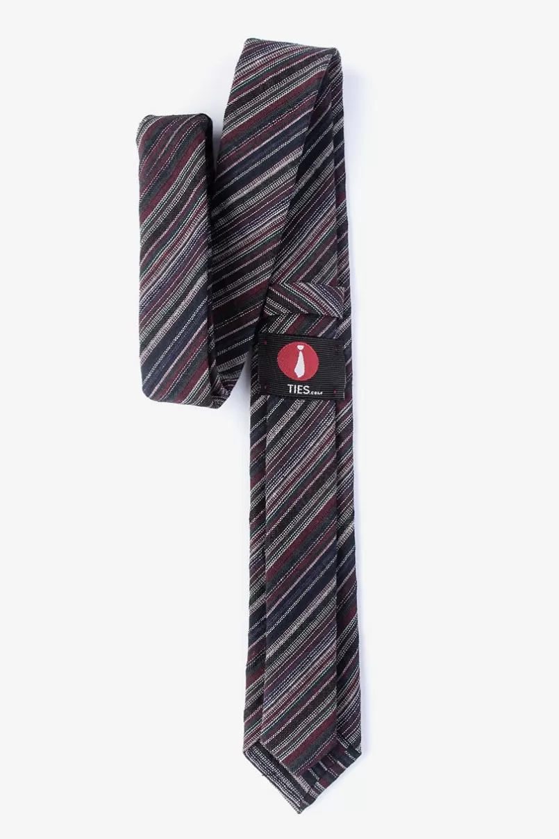 Ties Eastlake Skinny Tie Black Shop