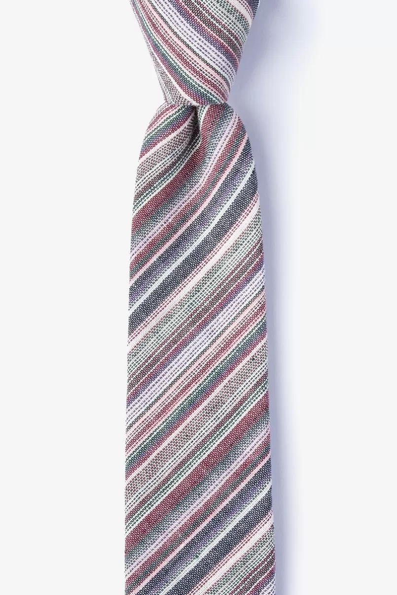 Ties Eastlake Skinny Tie Gray Cheap