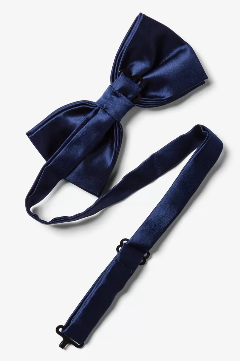 Ties Eclipse Blue Pre-Tied Bow Tie EclipseBlue Fashion