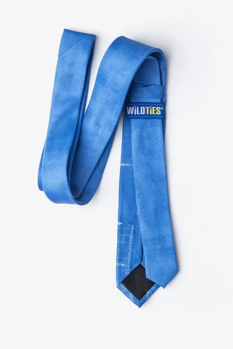 Ties Eiffel Tower Sky Blue Skinny Tie Cheap