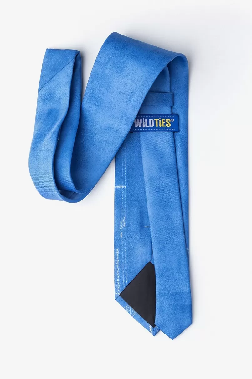 Ties Eiffel Tower Sky Blue Tie Shop