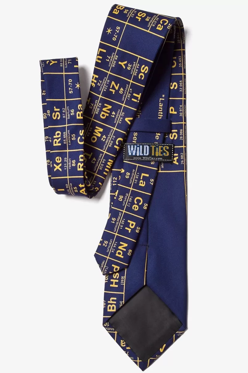 Ties Elements Navy Blue Tie Best