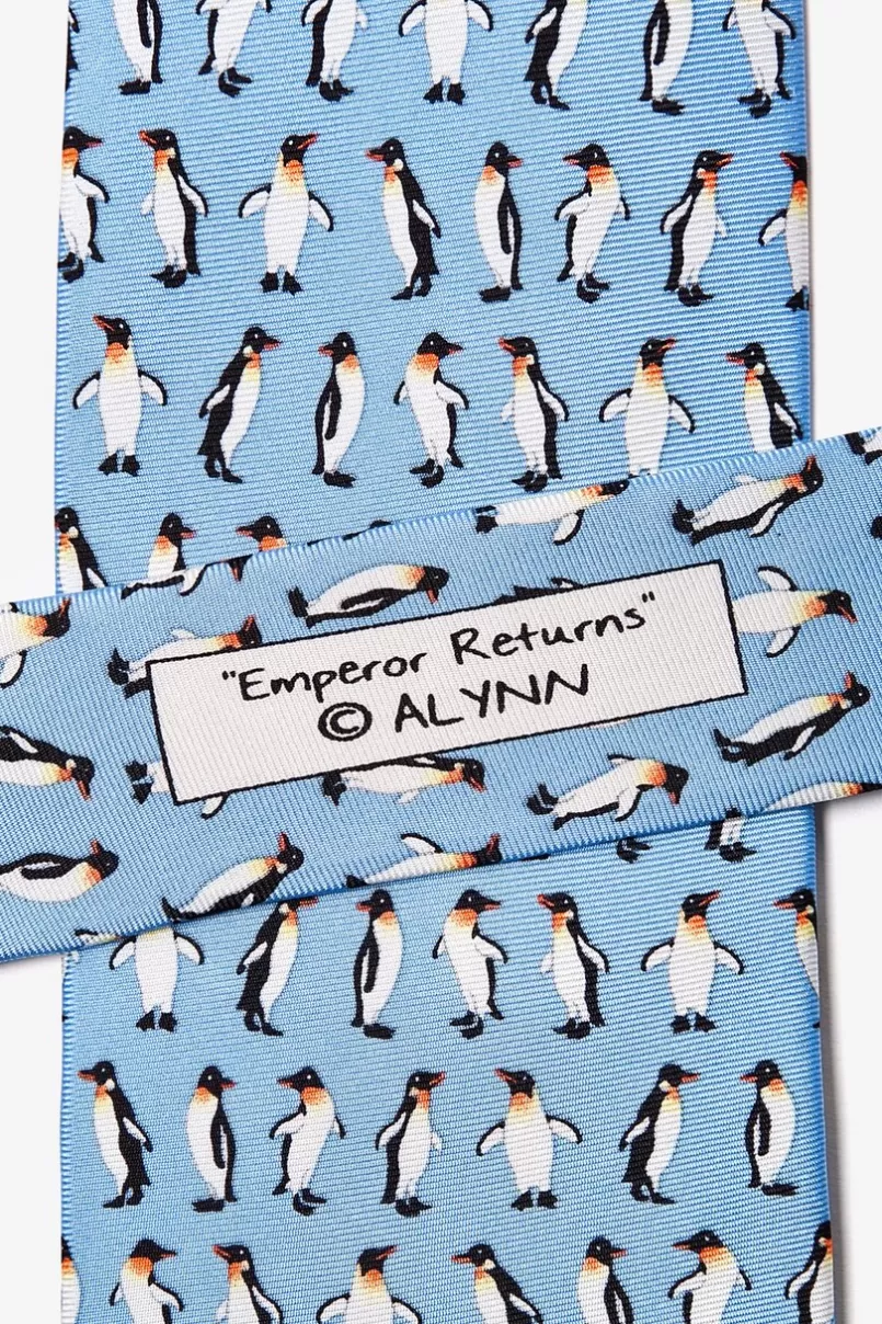 Ties Emperor Returns Light Blue Tie Store