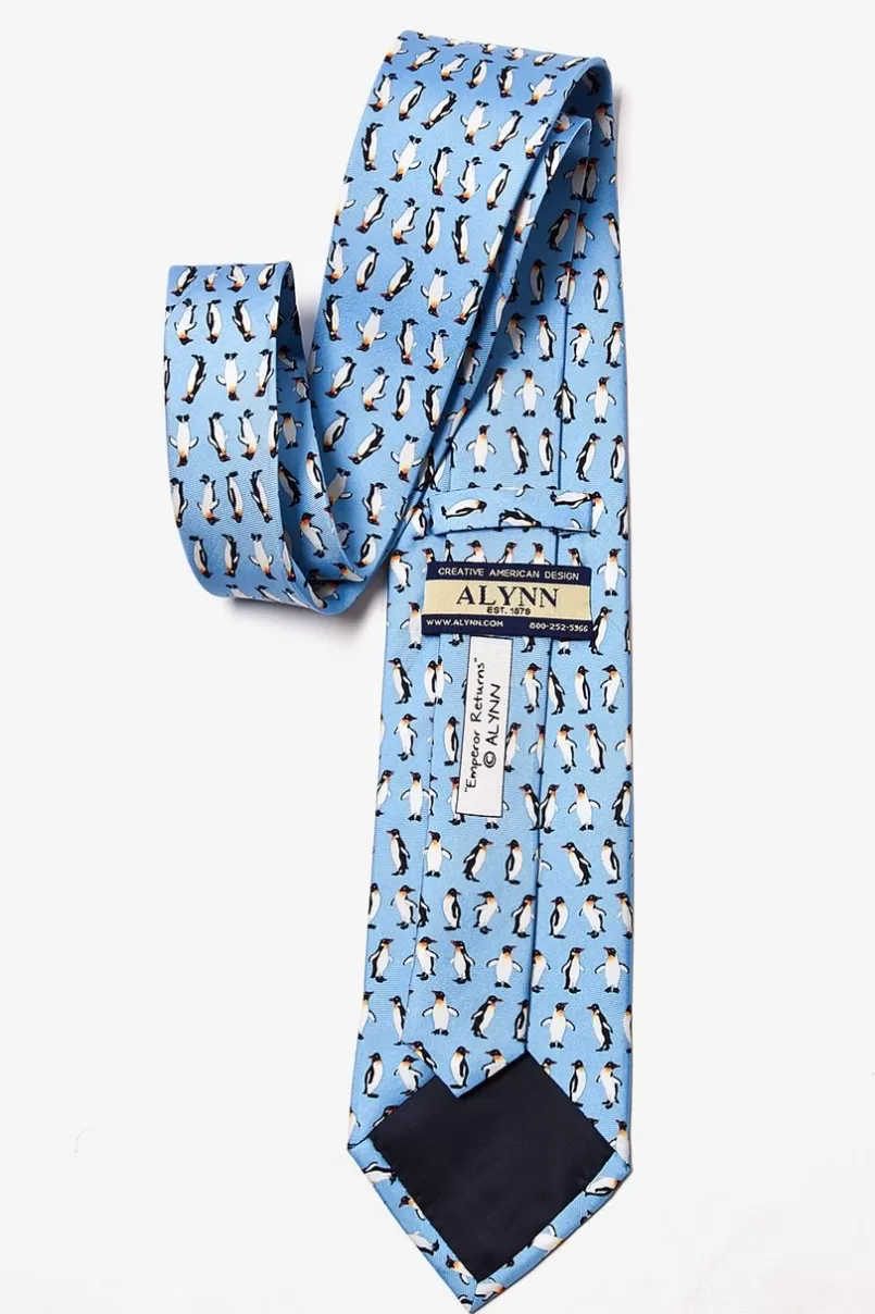 Ties Emperor Returns Light Blue Tie Store
