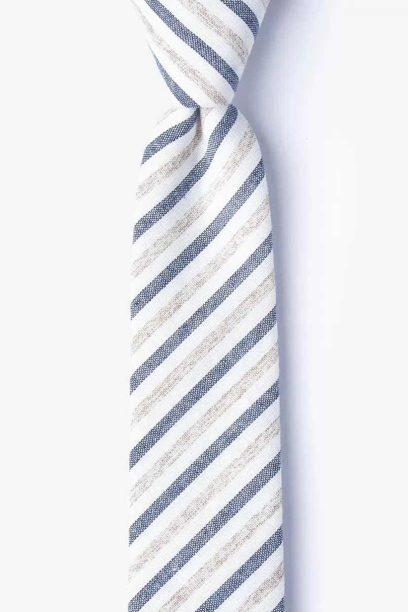 Ties Englewood Skinny Tie Beige Online