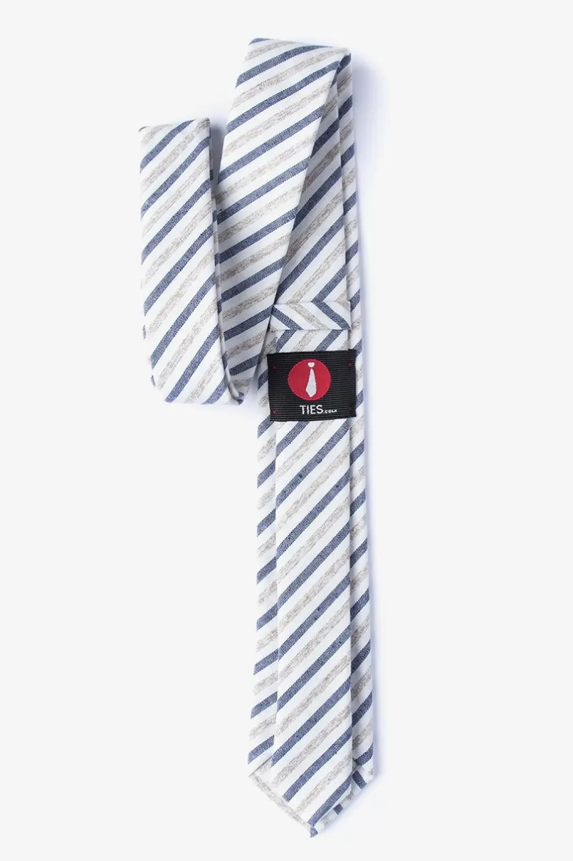 Ties Englewood Skinny Tie Beige Online