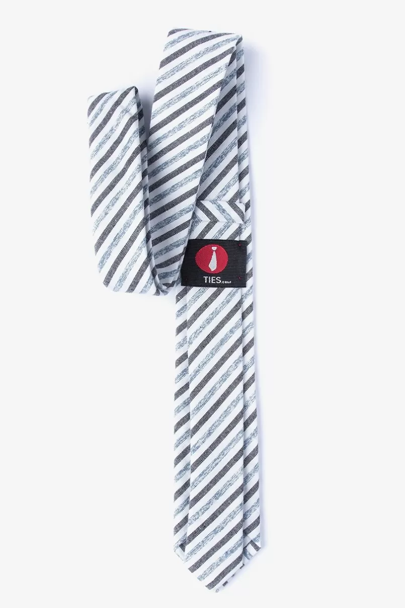 Ties Englewood Skinny Tie Blue Hot