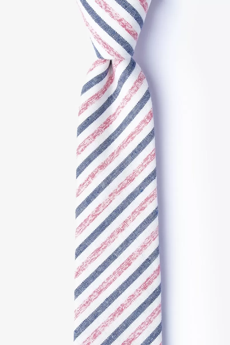 Ties Englewood Skinny Tie Red Fashion