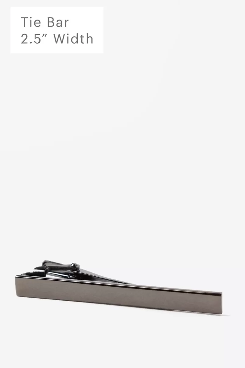 Ties Executive Clasp Tie Bar Gunmetal Discount