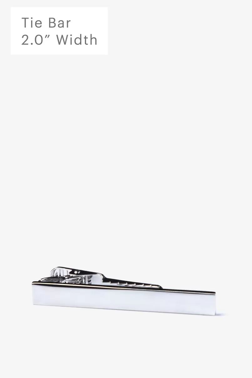 Ties Executive Clasp Tie Bar Silver Discount