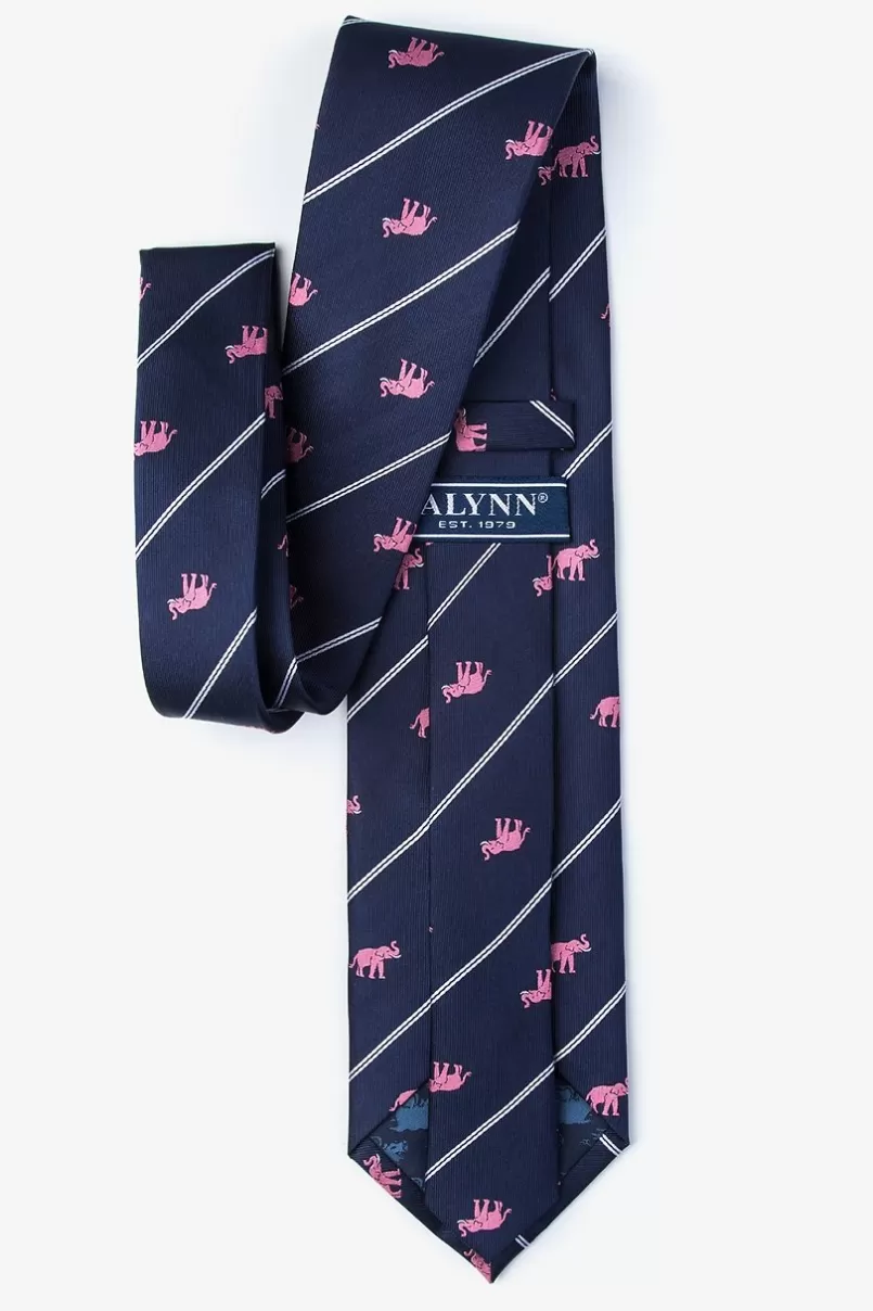 Ties Extra Trunk Space Navy Blue Tie NavyBlue Store