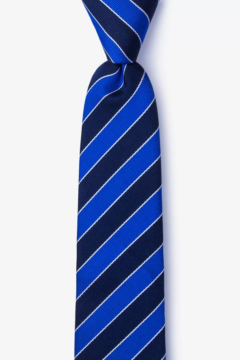 Ties Fane Skinny Tie Blue Sale
