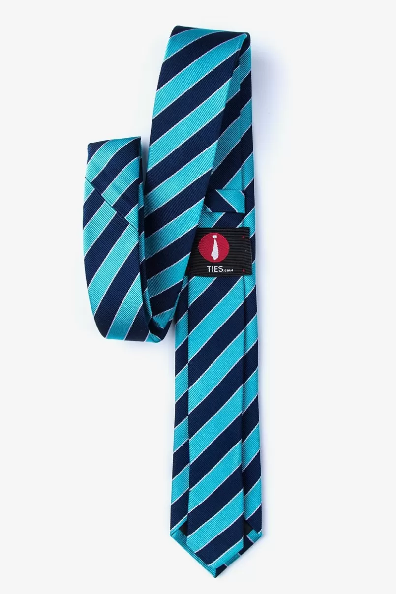 Ties Fane Skinny Tie Turquoise Best