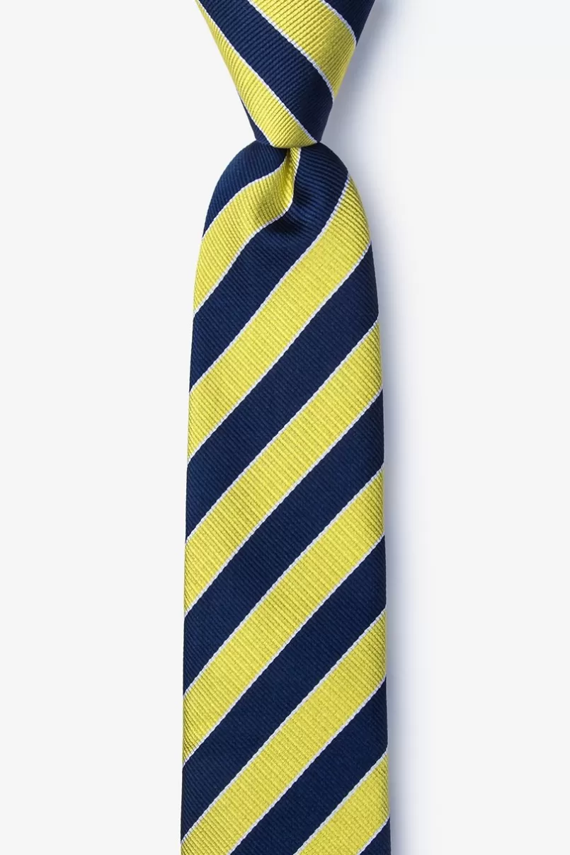 Ties Fane Skinny Tie Yellow New