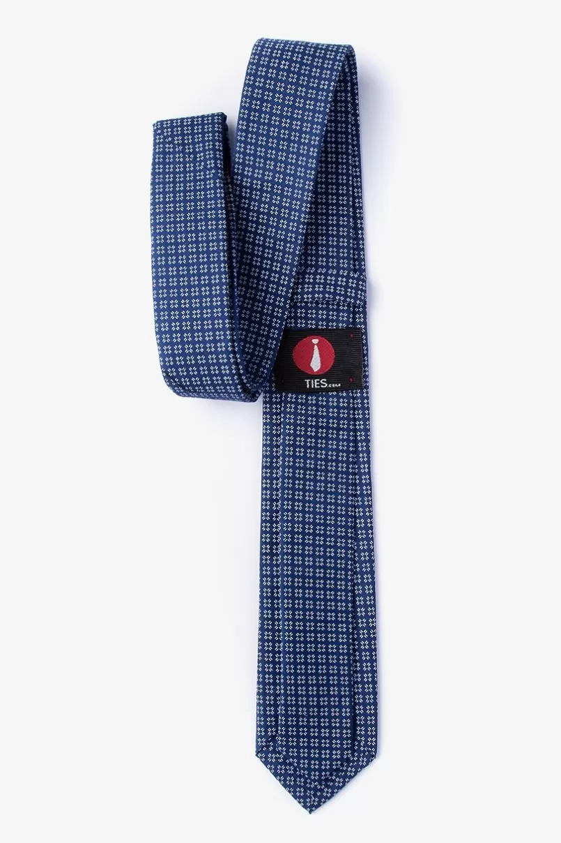 Ties Fayette Skinny Tie Blue Store