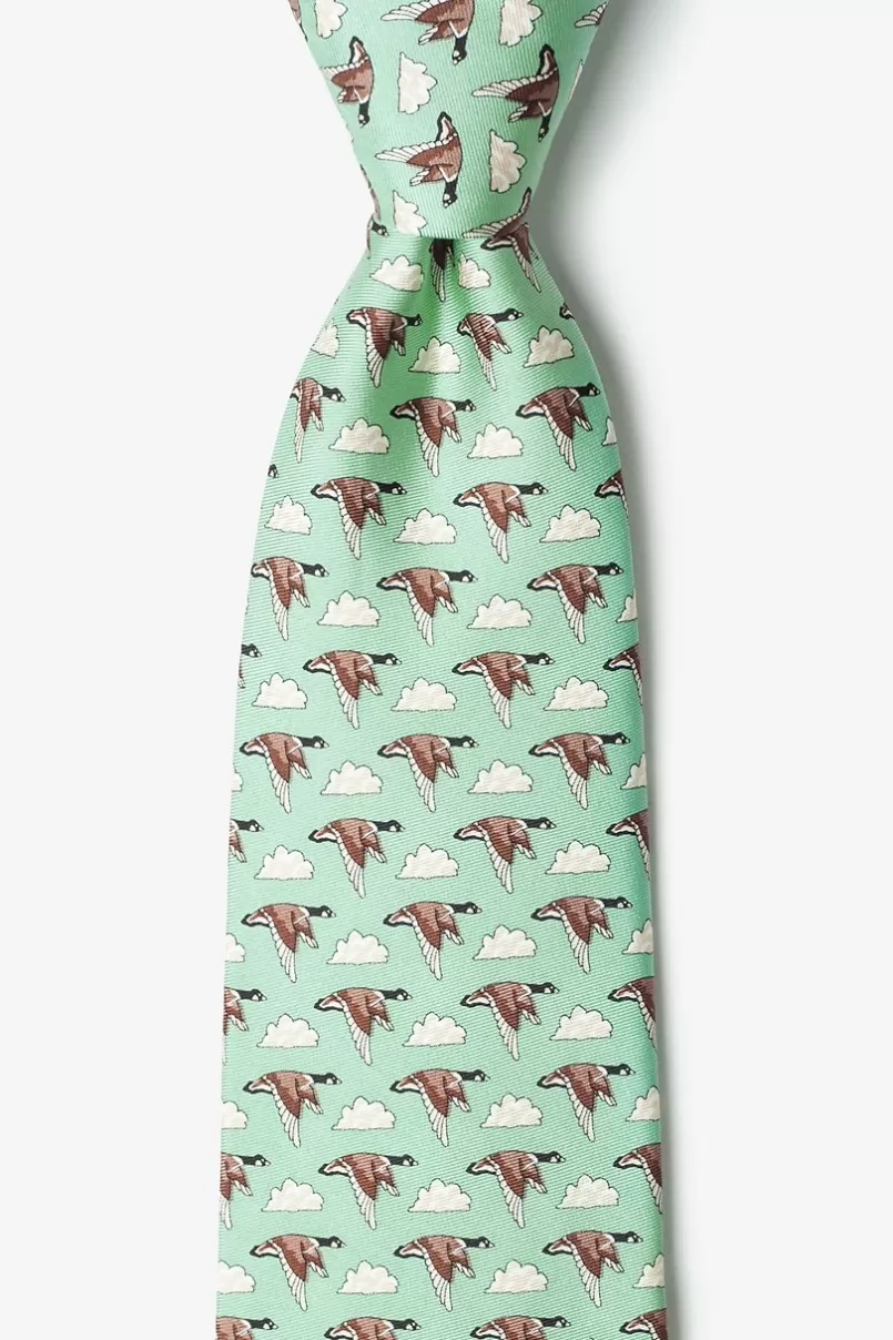 Ties Feather Weather Tie Aqua Flash Sale