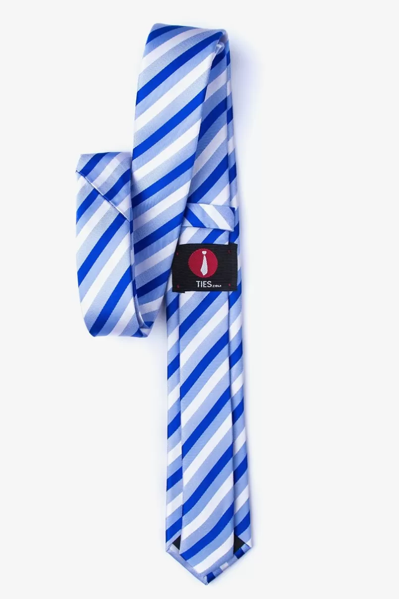 Ties Fergus Skinny Tie Blue Cheap
