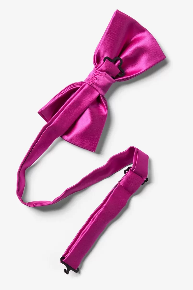 Ties Festival Fuchsia Pre-Tied Bow Tie FestivalFuchsia Flash Sale