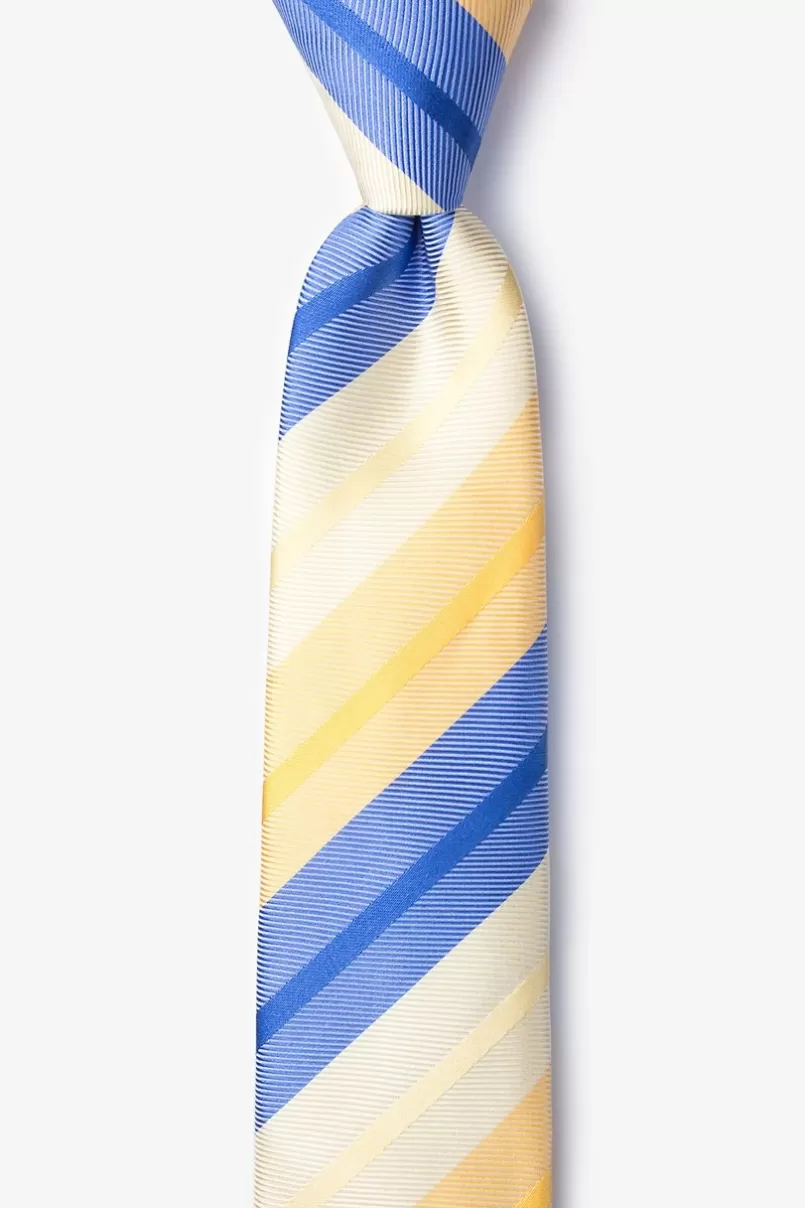 Ties Finn Skinny Tie Yellow Online