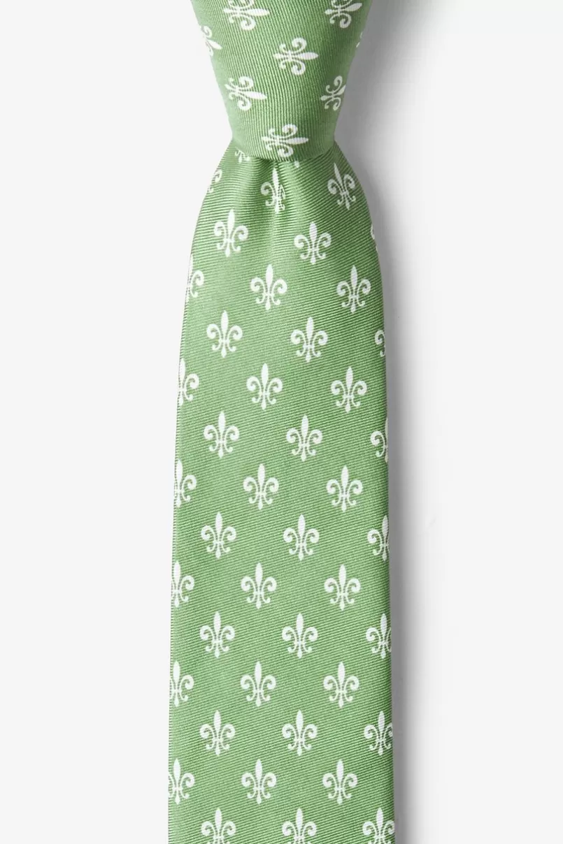 Ties Fleur Crazy Moss Skinny Tie Clearance