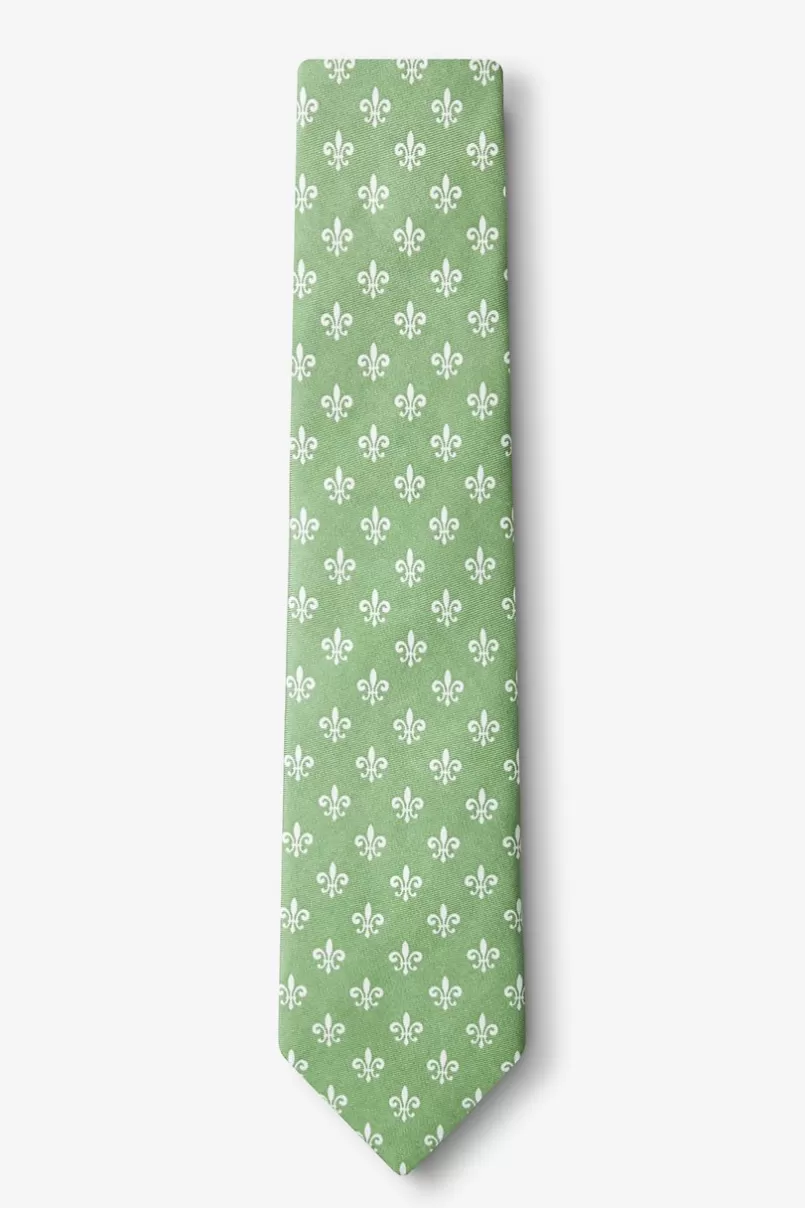 Ties Fleur Crazy Moss Skinny Tie Clearance