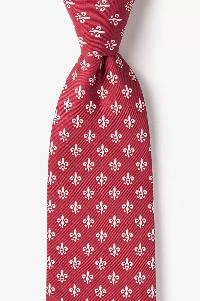 Ties Fleur Crazy Tie Wine Best Sale