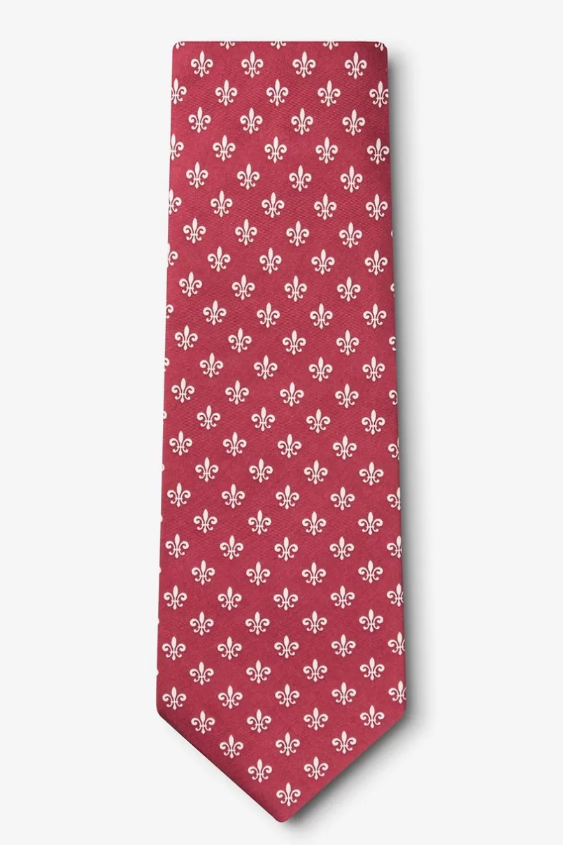 Ties Fleur Crazy Tie Wine Best Sale