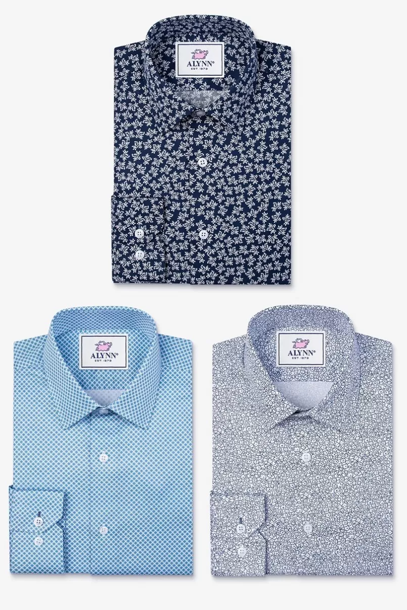 Ties Floral Lover Black Shirt Pack Fashion