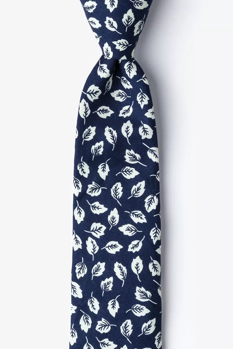 Ties Florence Skinny Tie Blue Store