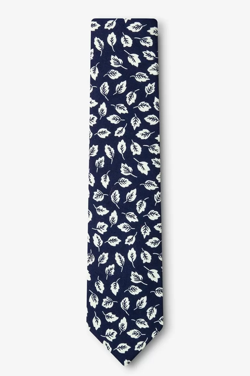 Ties Florence Skinny Tie Blue Store