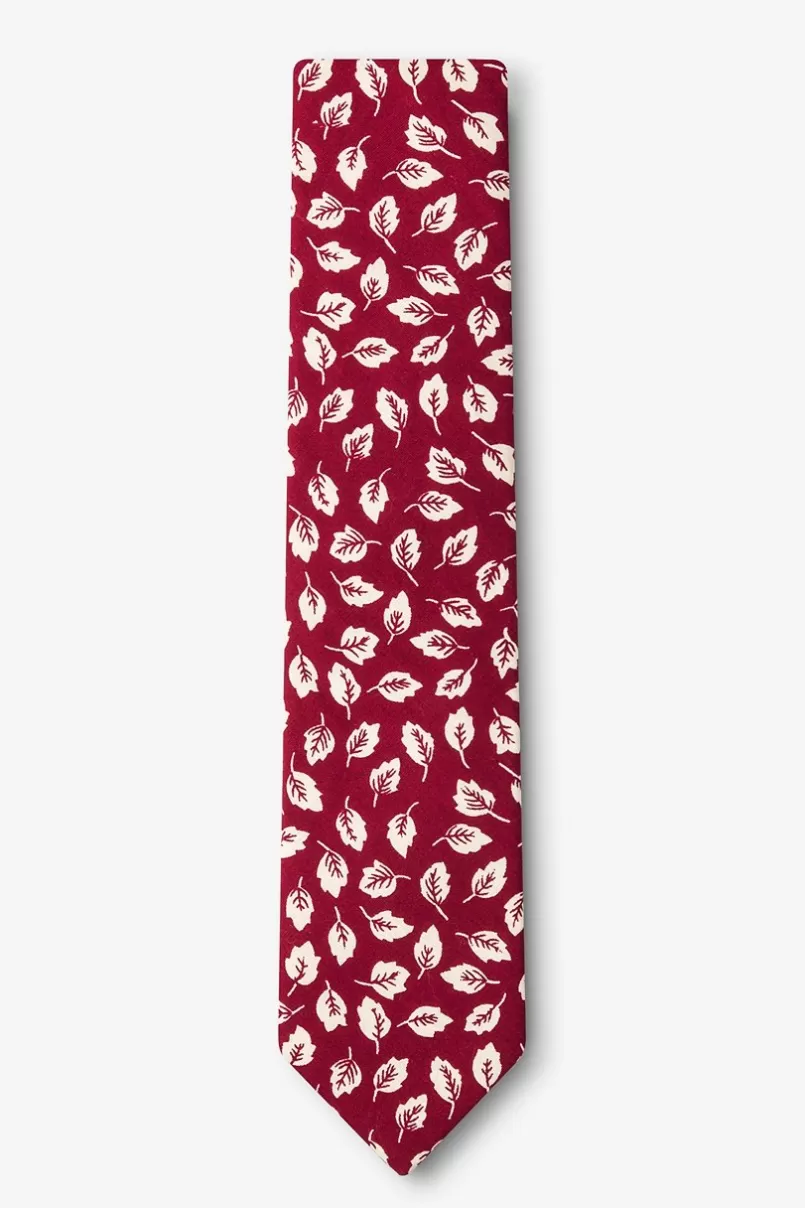 Ties Florence Skinny Tie Red Hot