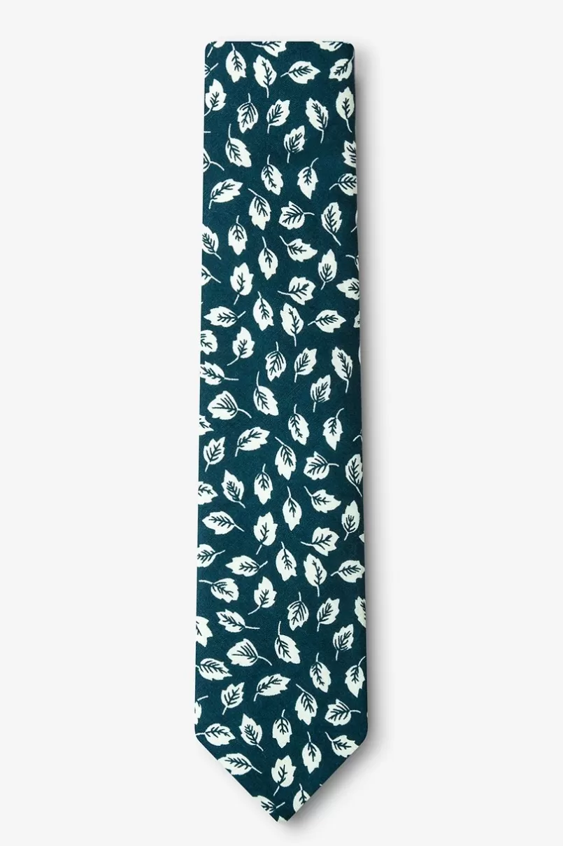 Ties Florence Skinny Tie Teal Online