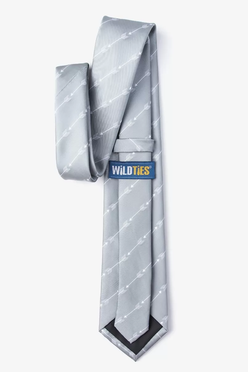 Ties Flying Arrows Tie Gray Cheap