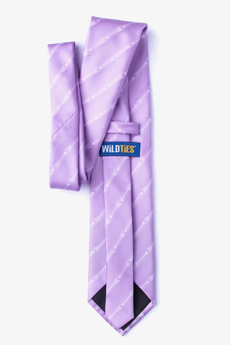 Ties Flying Arrows Extra Long Tie Lavender Best