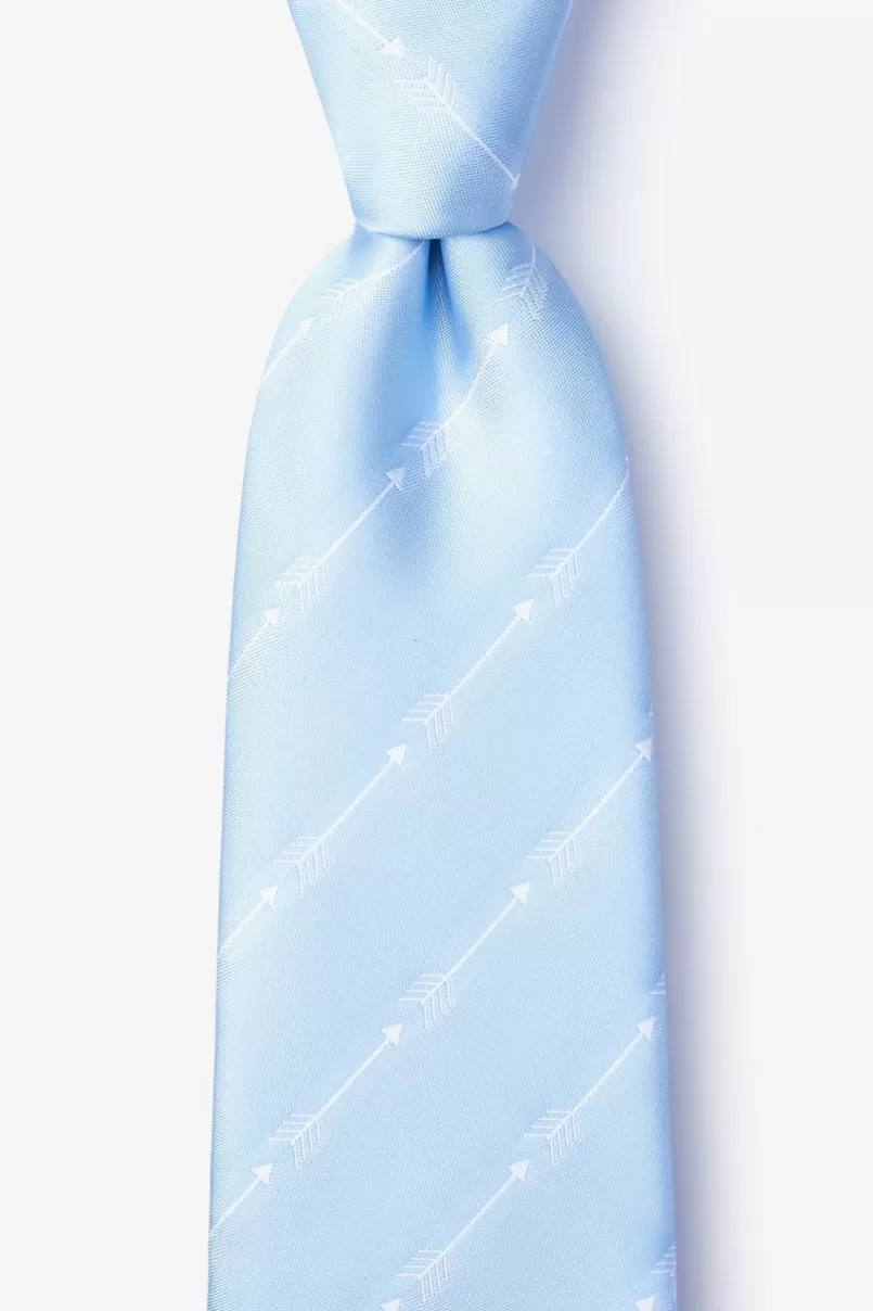 Ties Flying Arrows Light Blue Tie LightBlue Hot