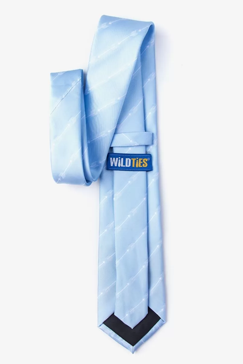 Ties Flying Arrows Light Blue Tie LightBlue Hot