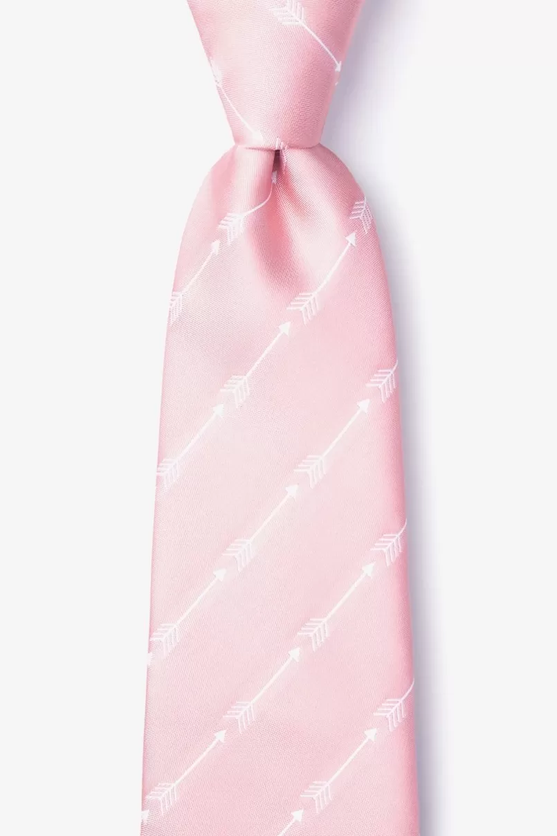 Ties Flying Arrows Extra Long Tie Pink Discount