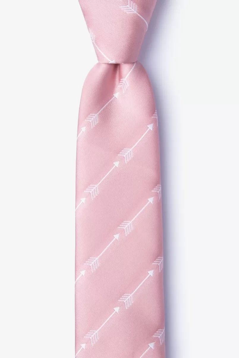 Ties Flying Arrows Skinny Tie Pink Cheap