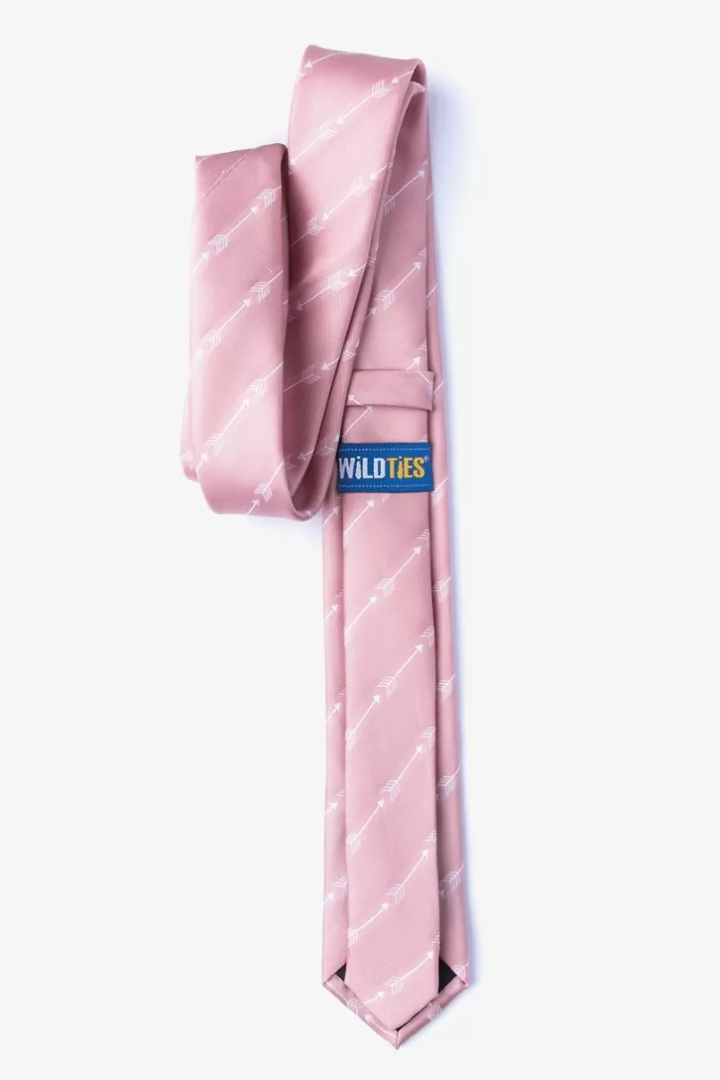Ties Flying Arrows Skinny Tie Pink Cheap